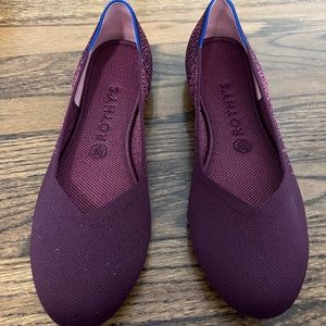 Rothy’s round Cabernet flat size 9.5